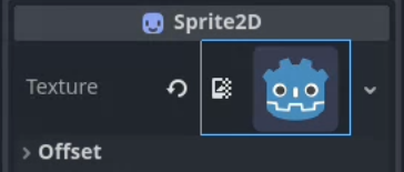 Godot blue border