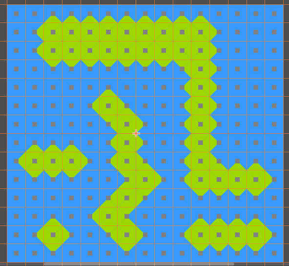 Exemplo de plano criado utilizando os 16 tiles