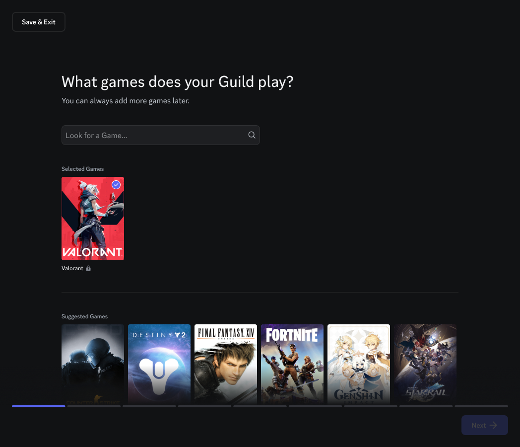 FAQ do Discord explicando Guild